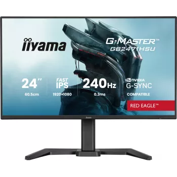 iiyama G-MASTER GB2471HSU-B1 monitor per computer 60,5 cm (23,8 pollici) 1920 x 1080 Pixel Full HD nero