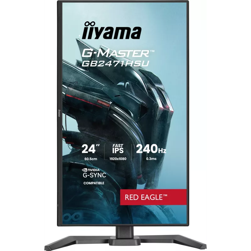 iiyama G-MASTER GB2471HSU-B1 monitor per computer 60,5 cm (23,8 pollici) 1920 x 1080 Pixel Full HD nero