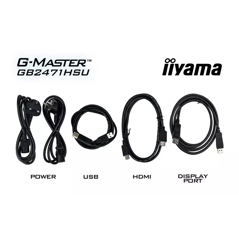 iiyama G-MASTER GB2471HSU-B1 monitor per computer 60,5 cm (23,8 pollici) 1920 x 1080 Pixel Full HD nero