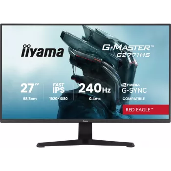 iiyama G-MASTER G2771HS-B1 monitor per computer 68,6 cm (27 pollici) 1920 x 1080 Pixel Full HD nero