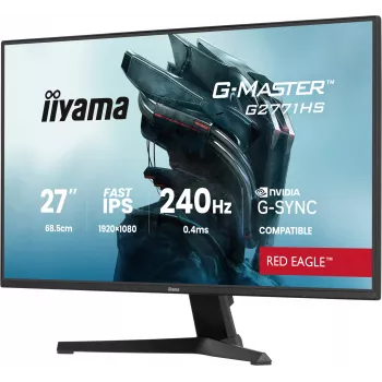 iiyama G-MASTER G2771HS-B1 monitor per computer 68,6 cm (27 pollici) 1920 x 1080 Pixel Full HD nero