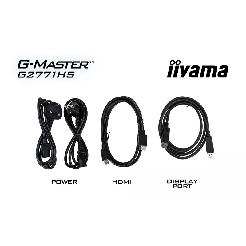 iiyama G-MASTER G2771HS-B1 monitor per computer 68,6 cm (27 pollici) 1920 x 1080 Pixel Full HD nero