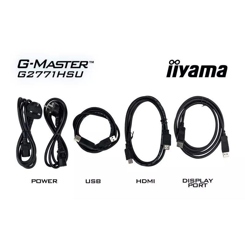 Monitor IIYAMA G2771HSU-B1 27 pollici Fast IPS Full HD 1920x1080 240Hz HDR10 FreeSync compatibile G-SYNC
