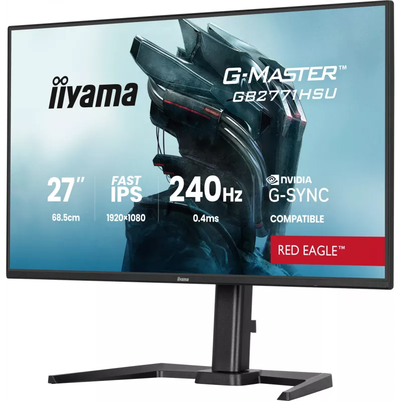 iiyama G-MASTER GB2771HSU-B1 monitor per computer 68,6 cm (27 pollici) 1920 x 1080 Pixel Full HD nero