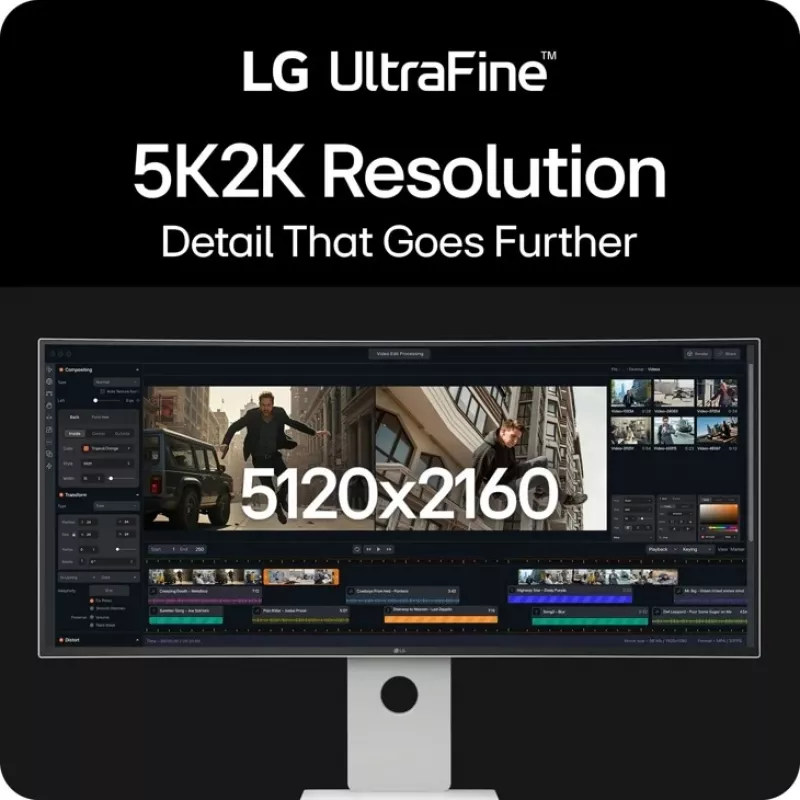LG 40U990A-W Monitor per computer 101,6 cm (40
