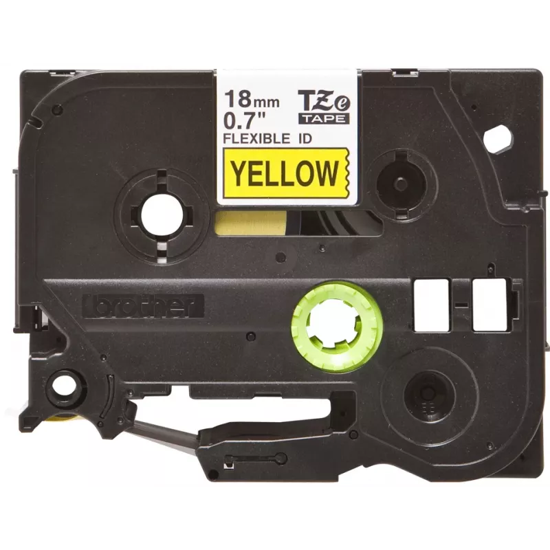 Brother TZE-FX641 Nastro adesivo TZE-FX nero su giallo TZ