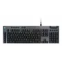 LOGITECH G915 X Tastiera da gaming cablata low-profile USB-A tattile nero Qwertz tedesco