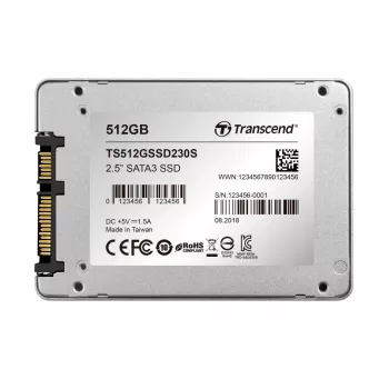 TRANSCEND SSD 230s 512GB 2,5