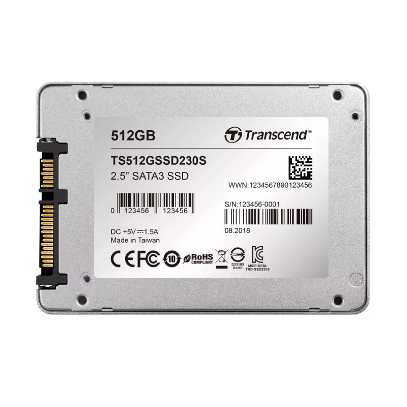 TRANSCEND SSD 230s 512GB 2,5