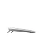 Tastiera CHERRY Stream Desktop Recharge con connessione RF wireless, 115 tasti completi, layout QWERTY UK, grigio, mouse incluso
