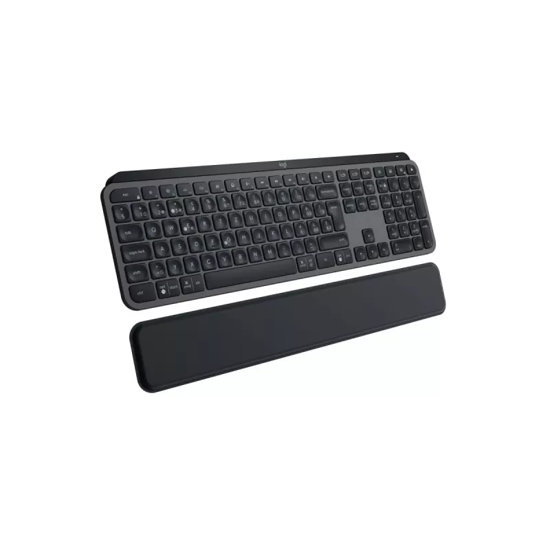 LOGITECH Mx Keys S Tastiera con poggiapolsi grafite layout QWERTZ svizzero