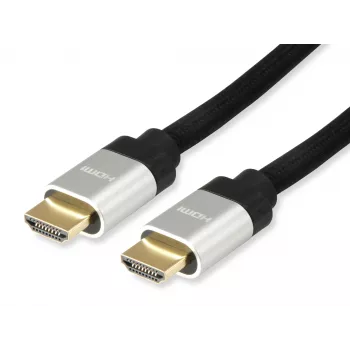 Equip Cavo HDMI 2.1 Ultra-High-Speed, 10 m, AM/AM, 10 m, HDMI Type-A (standard), HDMI Type-A (standard), 3D, Audio Return Channel (ARC), nero
