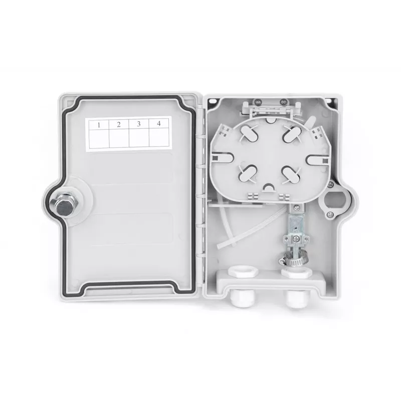 DIGITUS scatola FTTH per esterni, IP65 per 2x adattatore SC/SC o 2x LC/DC