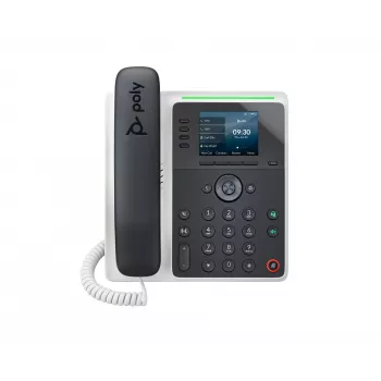 HP Poly Edge E220 telefono IP e PoE, IPS, 320 x 240 pixel, 4:3, HTTPS, ENERGY STAR, EAC, RoHS, Federal Communications Commission (FCC), CE, BSMI