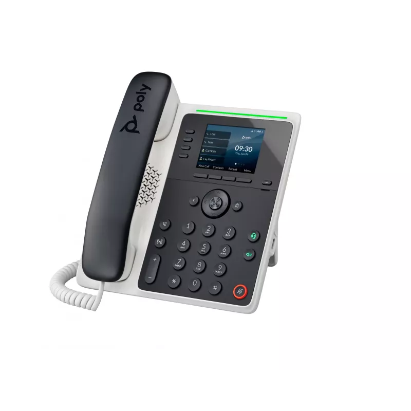 HP Poly Edge E220 telefono IP e PoE, IPS, 320 x 240 pixel, 4:3, HTTPS, ENERGY STAR, EAC, RoHS, Federal Communications Commission (FCC), CE, BSMI