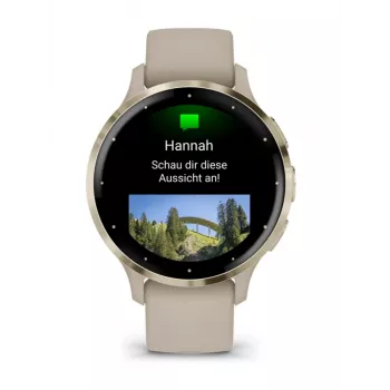 GARMIN INTERNATIONAL Venu 3S - 41 mm - smartwatch con cinturino - francese - grigio