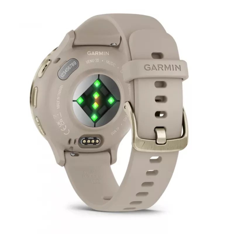 GARMIN INTERNATIONAL Venu 3S - 41 mm - smartwatch con cinturino - francese - grigio