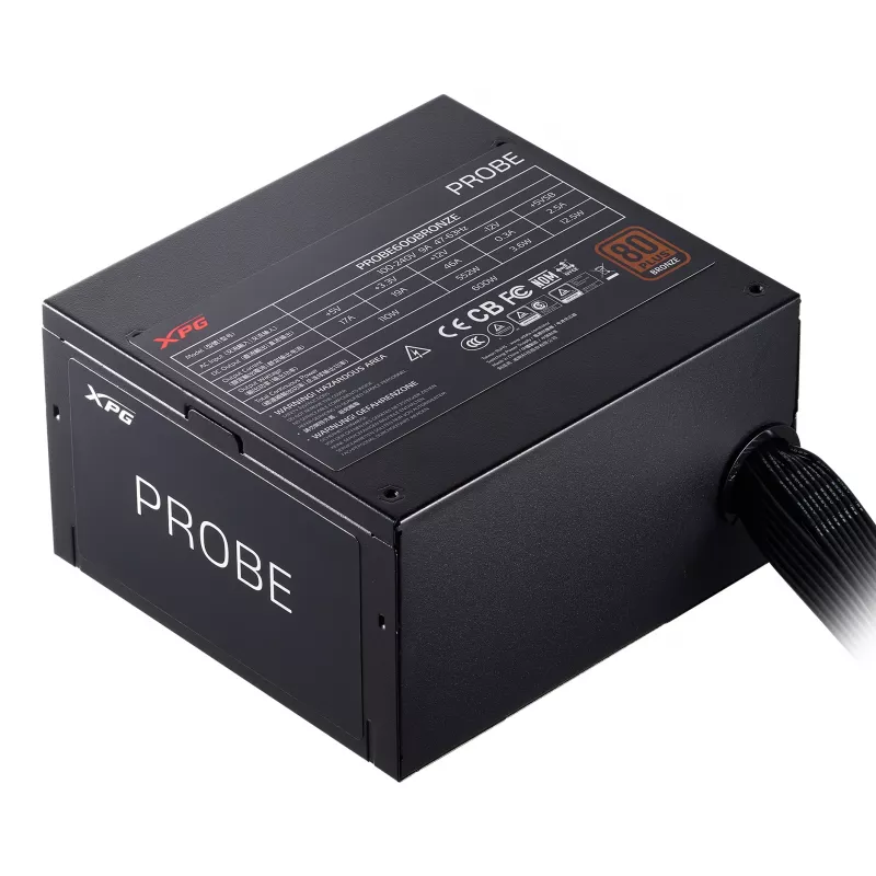 Alimentatore XPG PROBE 700 BRONZE, 700 W, 100 - 240 V, 47 - 63 Hz, 10 A, Attivo, 19 A