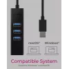 ICY BOX IB-HUB1419-LAN USB 3.2 Gen 1 (3.1 Gen 1) Type-A nero