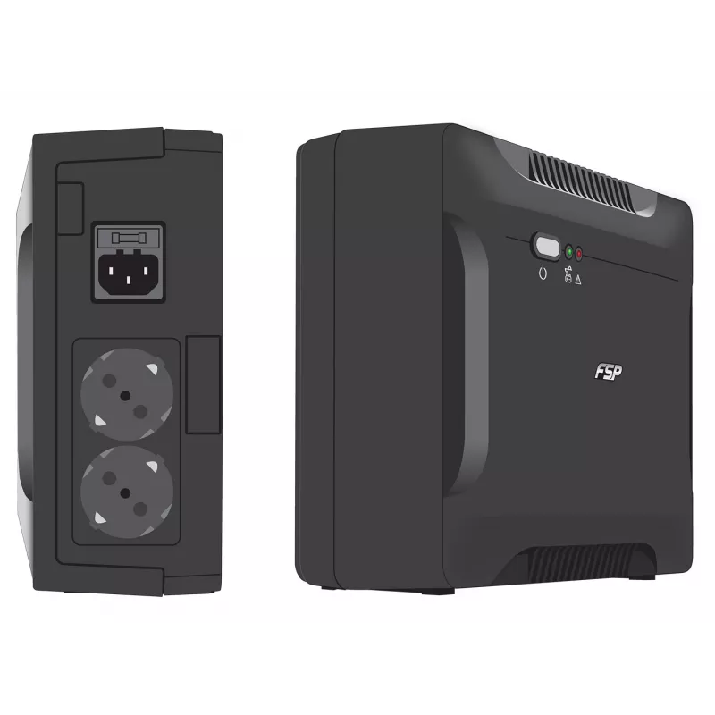 FSP Nano 800 gruppo di continuità (UPS) Standby (Offline) 0,8 kVA 480 W 2 uscite AC