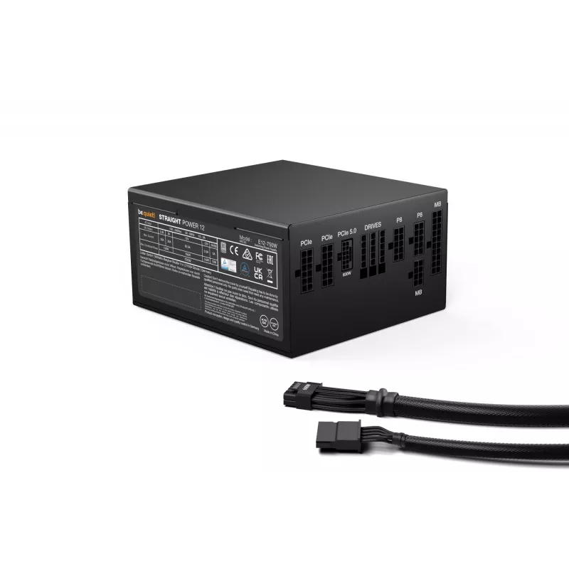 be quiet Straight Power 12 Alimentatore 750 W 20+4 pin ATX ATX nero