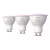 Philips Hue White and Colour Ambience GU10 – Smart-Spotlight – (confezione da 3)