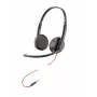 HP Poly Blackwire C3225 Top, con filo, ufficio/call center, 87 g, headset, nero
