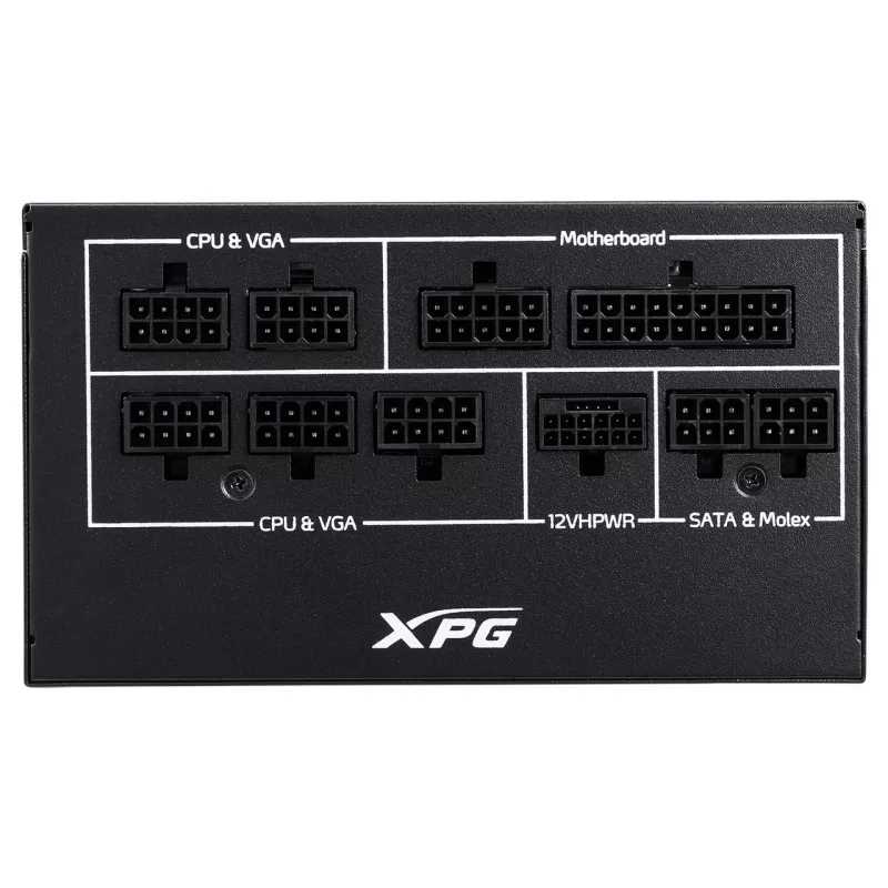 Alimentatore XPG COREREACTOR II 850W, 850 W, 100 - 240 V, 47 - 63 Hz, 12 A, 22 A, 62,5 A