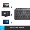 LOGITECH MX Keys Mini Tastiera Retroilluminata - Wireless Bluetooth - Grafite - Azerty Francese
