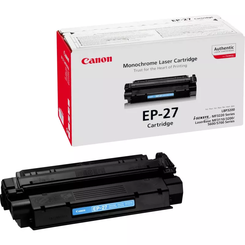 Cartuccia toner Canon EP-27 1 pezzo Originale Nero
