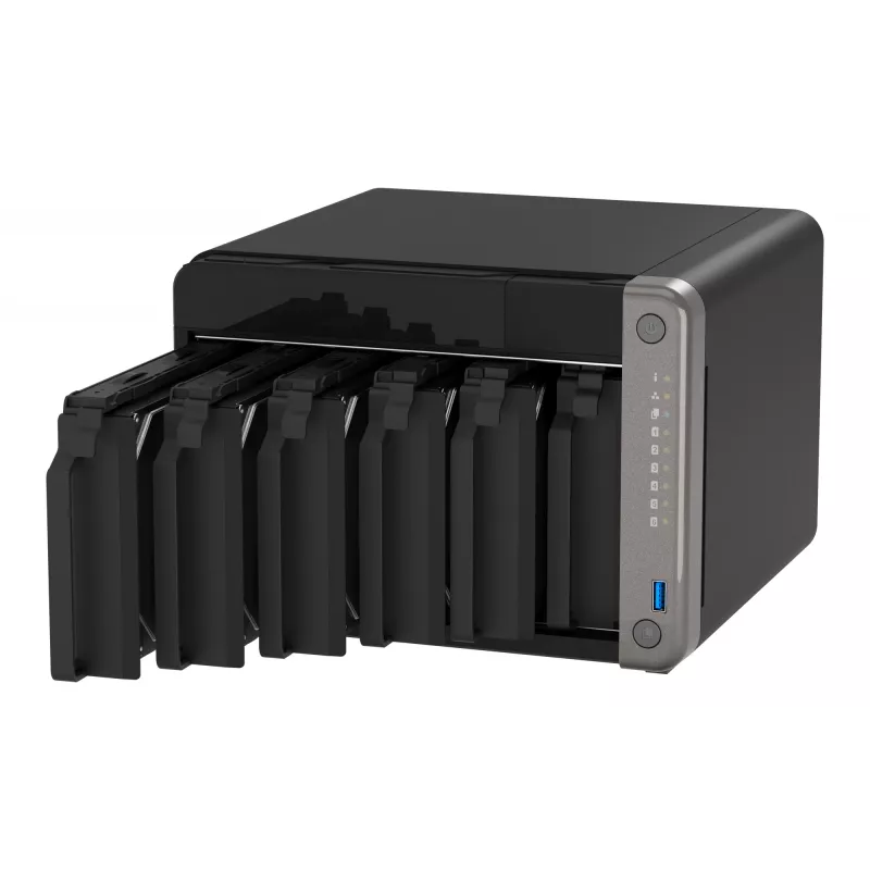 QNAP TS-AI642-8G NAS/Storage Server Tower ARM Cortex-A76 8 GB Nero