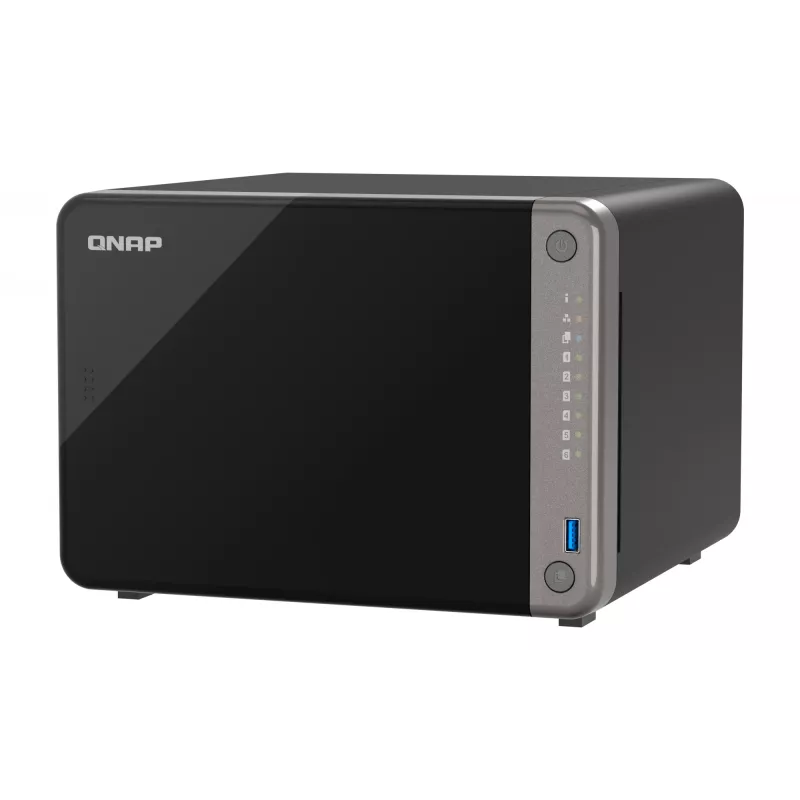 QNAP TS-AI642-8G NAS/Storage Server Tower ARM Cortex-A76 8 GB Nero