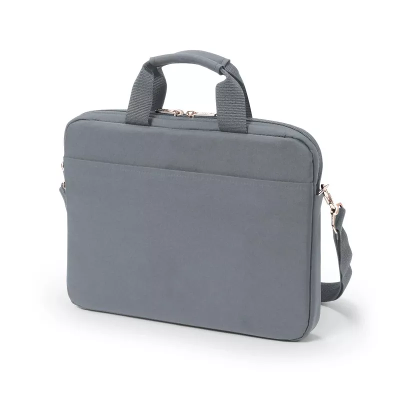 DICOTA Eco schlank Case Base - Borsa per notebook 11-12,5 pollici - Grigio / 300d Rpet Poliestere