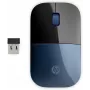 HP Z3700 mouse wireless blu, ambidestro, ottico, RF wireless, 1200 DPI, blu