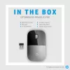 HP Z3700 mouse wireless blu, ambidestro, ottico, RF wireless, 1200 DPI, blu