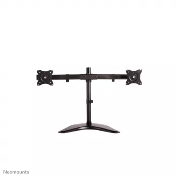 Neomounts NM-D335DBLACK supporto monitor 10-27 pollici, montaggio a morsetto/da tavolo/a passaggio, 8 kg, 25,4 cm (10 pollici), 68,6 cm (27 pollici), 100 x 100 mm, nero