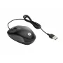 HP USB Travel Mouse, ambidestro, ottico, USB Type-A, 1000 DPI, nero