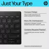 Tastiera Bluetooth compatta HP 355 – tasti meccanici wireless, nero, 0,34 kg