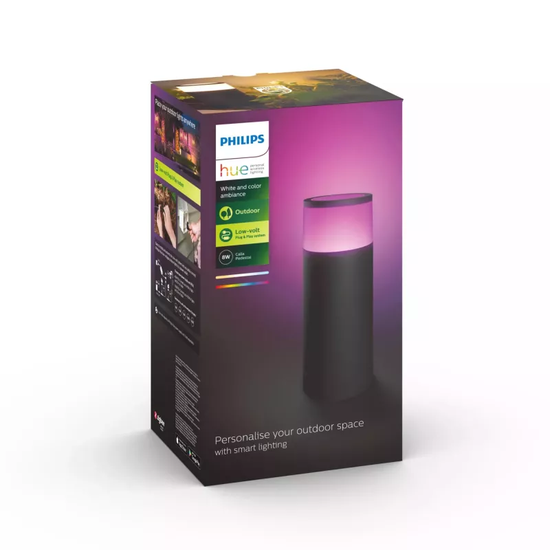 Philips Hue White and colour ambience Calla lampada da terra per esterni