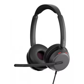 Lenovo 4Z21P85373 cuffie/headset headset cablato con archetto per ufficio/call center USB Type-C / USB Type-A nero