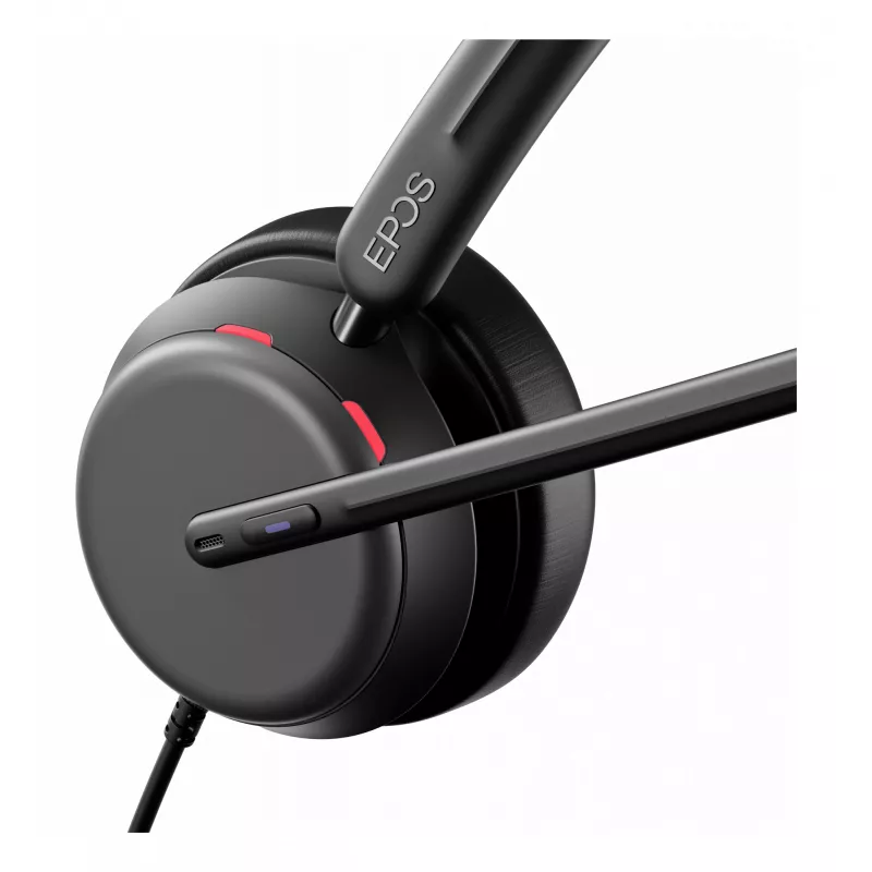 Lenovo 4Z21P85373 cuffie/headset headset cablato con archetto per ufficio/call center USB Type-C / USB Type-A nero