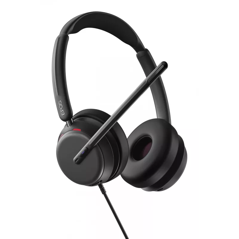Lenovo 4Z21P85373 cuffie/headset headset cablato con archetto per ufficio/call center USB Type-C / USB Type-A nero