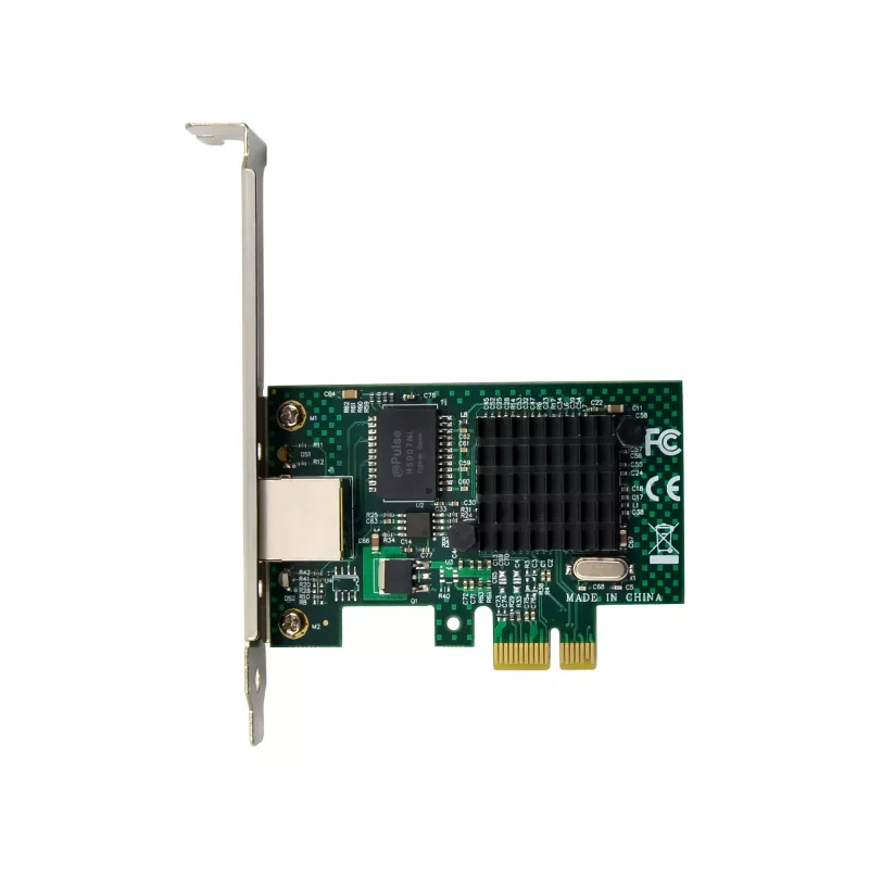 LevelOne scheda di rete Gigabit PCIe, staffa low-profile inclusa