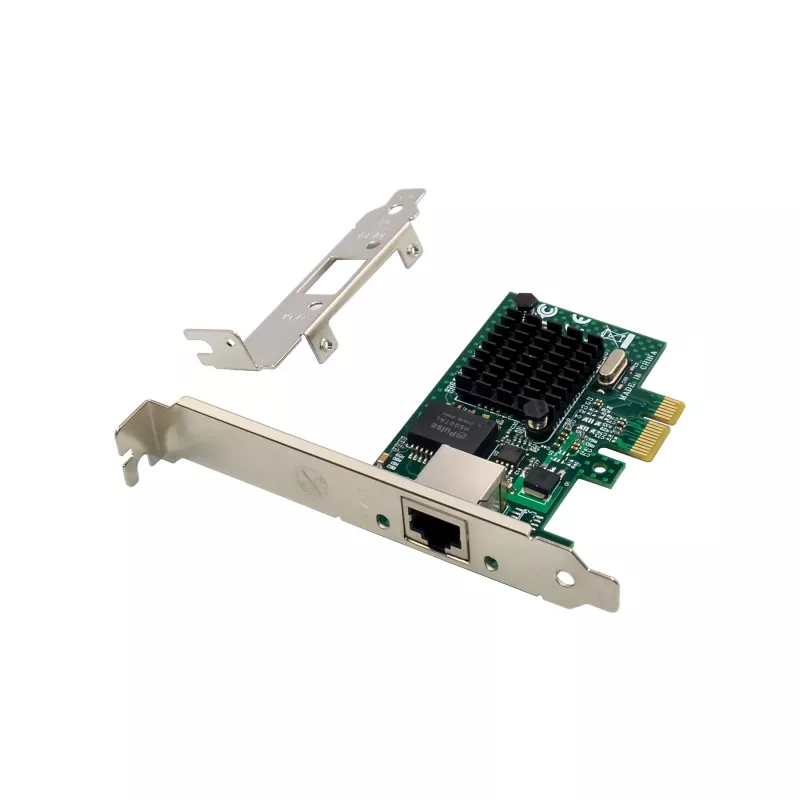 LevelOne scheda di rete Gigabit PCIe, staffa low-profile inclusa