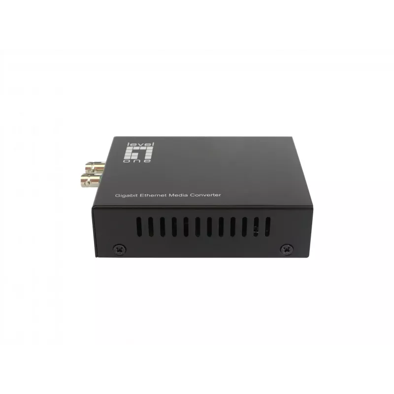 LevelOne convertitore di media RJ45 su ST Gigabit, fibra single-mode, 1310nm, 20km