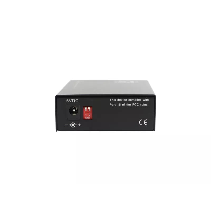 LevelOne convertitore di media RJ45 su ST Gigabit, fibra single-mode, 1310nm, 20km