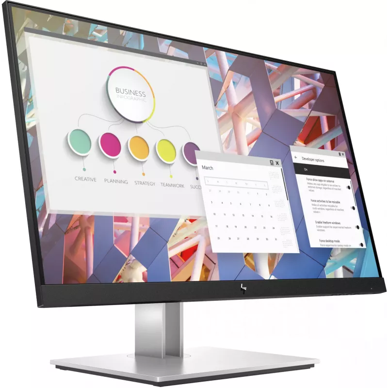HP E-Series E24 G4 Monitor FHD, 60,5 cm (23,8