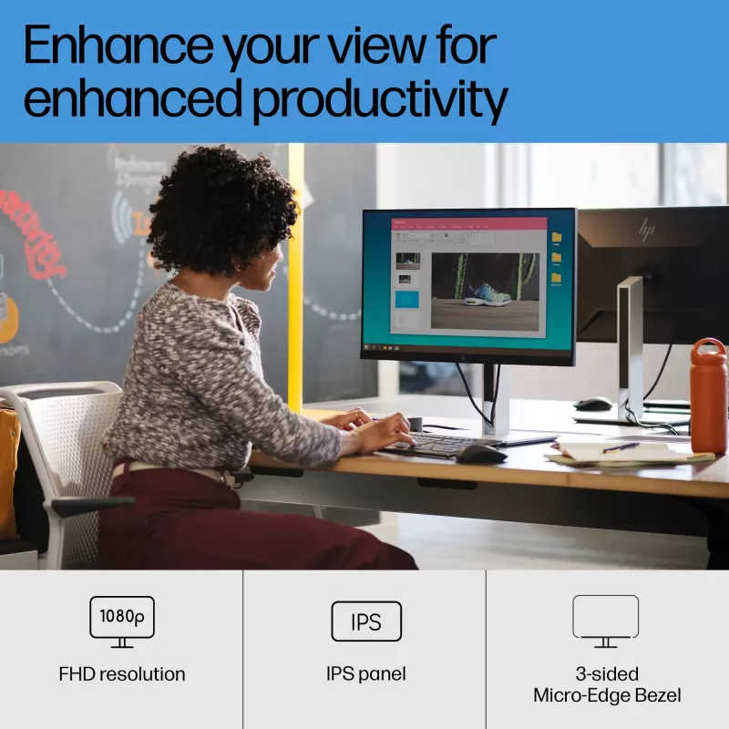 HP E-Series E24 G4 Monitor FHD, 60,5 cm (23,8