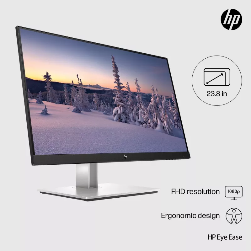 HP E-Series E24 G4 Monitor FHD, 60,5 cm (23,8