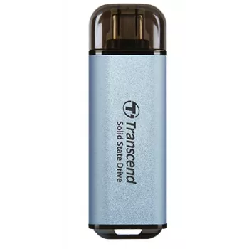 TRANSCEND Esd300c – 1 TB SSD portatile – USB Type-C – flash 3D-NAND – azzurro